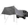 vidaXL Autotent Grijs en Oranje 308 x 215 x 220 cm Polyester en staal