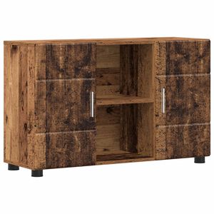 vidaXL Dressoir FLORIN Oudhout 88,5 x 30,5 x 55,5 cm Bewerkt hout