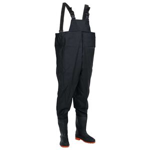 vidaXL Waadpak met laarzen maat 45 zwart