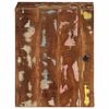 vidaXL Badkamerwandkast 38x33x48 cm massief recycled hout