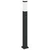 vidaXL Bolderverlichting met sensor 80 cm zwart IP44