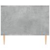 vidaXL Salontafel 102x50x40 cm bewerkt hout betongrijs
