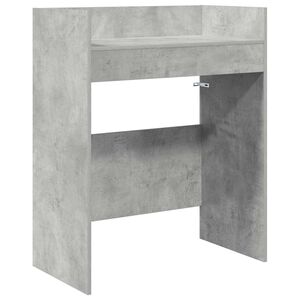 vidaXL DJ Tafel Betongrijs 102 x 45 x 102 cm Bewerkt hout