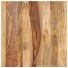 vidaXL Salontafel verlengbaar 90x(45-90)x45 cm massief mangohout wit
