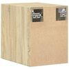 vidaXL Wandkast 30x42,5x40 cm bewerkt hout sonoma eikenkleurig