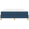 vidaXL Boxspringbed met matras Blauw 140 x 200 cm Stof