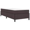 vidaXL Boxspringbed Donkerbruin 100 x 200 cm Stof