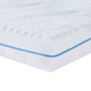 vidaXL Matras Medium stevig 80 x 160 cm Wit