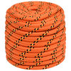 vidaXL Multifunctioneel gebruikstouw 16 mm 250 m Oranje PP