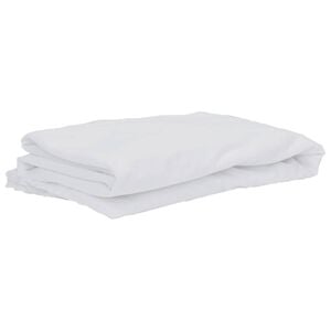 vidaXL Matrasbeschermer waterdicht 140x190 cm wit