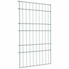 vidaXL Vijverhekken Set 8 st 50 x 80 cm Staal Groen