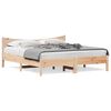 vidaXL Bedframe zonder matras massief grenenhout 200x200 cm