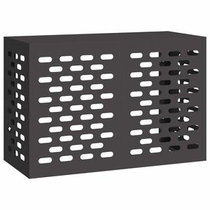 vidaXL Airconditioner hoes Zwart 90 x 40 x 60 cm