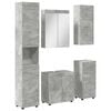 vidaXL Badkamermeubelset TULUM 5 st Beton Grijs 60 x 34 x 63 cm