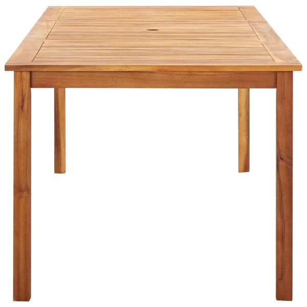 vidaXL 9-delige Eethoek poly rattan en massief acaciahout grijs