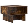 vidaXL Salontafel Gerookt eiken 48 x 46 x 35 cm Bewerkt hout