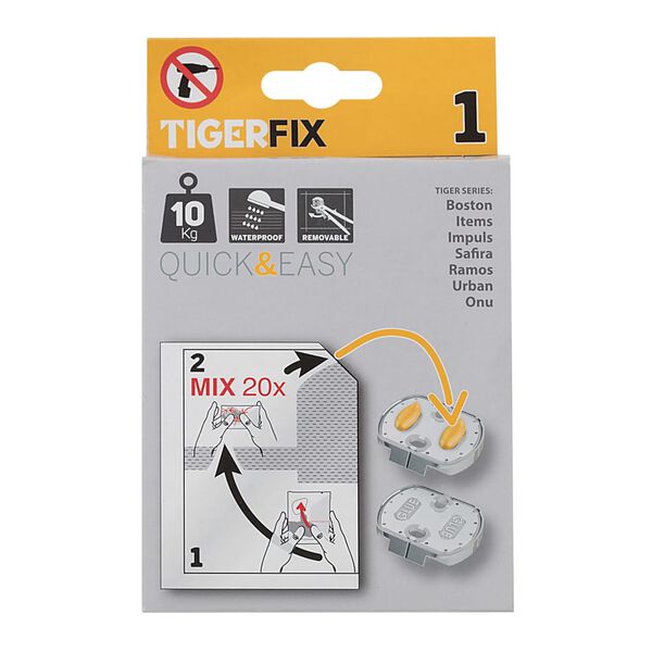 Tiger Bevestigingsmateriaal TigerFix Type 1 metaal 398730046