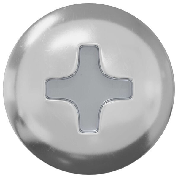 vidaXL Bout 12 pcs Zilver 9,8 x 35 mm IJzer