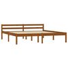 vidaXL Bedframe met 4 lades massief grenenhout honingbruin 160x200 cm