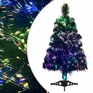 vidaXL Kunstkerstboom 64 cm glasvezel groen
