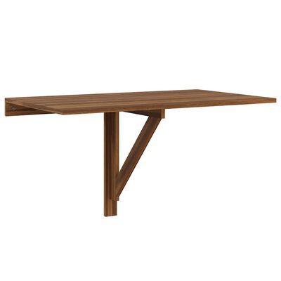 vidaXL Wandtafel 100x30,5x75 cm bewerkt hout grijs sonoma eikenkleurig, banktafel, gangtafel, wandtafel voor woonkamer, haltafel