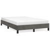 vidaXL Bedframe zonder matras 120x200 cm fluweel donkergrijs