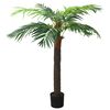 vidaXL Kunstboom met pot phoenixpalm 190 cm groen