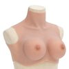vidaXL Borstprothese E-cup silicone naturel