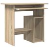 vidaXL Bureau 80x45x74 cm bewerkt hout sonoma eikenkleurig
