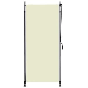 vidaXL Rolgordijn voor buiten 100x270 cm cr&egrave;me