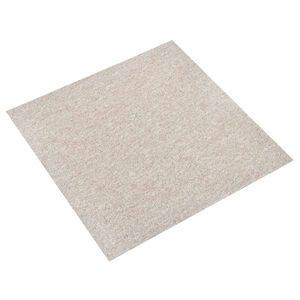 vidaXL Tapijt 20 st Licht Beige 50 x 50 cm 100% Polypropyleen