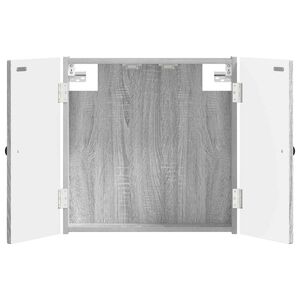 vidaXL Dartbord Kabinet EDE Grijs Sonoma 52,5 x 10,5 x 53,5 cm