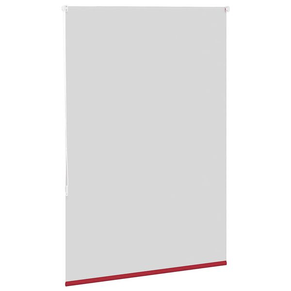 vidaXL Rolgordijn verduisterend 100x175 cm stofbreedte 95,7 cm rood