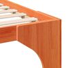vidaXL Bedframe Bruin 100 x 200 cm Massief grenenhout