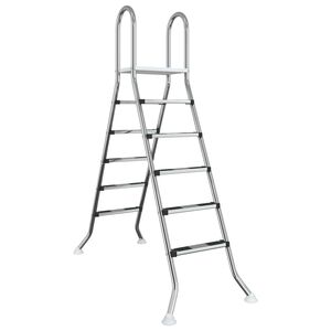vidaXL Ladder voor bovengronds zwembad 224 x 175 cm 5-traps