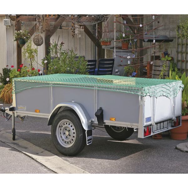 Practo Tools Afdeknet voor aanhanger met elastisch koord 3x2 m
