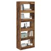 vidaXL Boekenkast Oud hout 60 x 30 x 166 cm Bewerkt hout