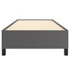 vidaXL Bedframe kunstleer grijs 80x200 cm