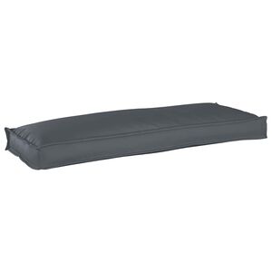 vidaXL Kussen Antraciet 110 x 40 x 8 cm Oxford Stof