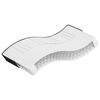 vidaXL Binnenveringmatras middelhard 90x190 cm Single Size