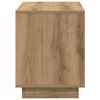vidaXL TV-kast artisanaal eikenkleurig 80 x 35 x 45 cm Bewerkt hout