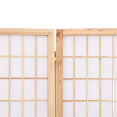 vidaXL Kamerscherm inklapbaar 3 panelen Japanse stijl 120x170 cm