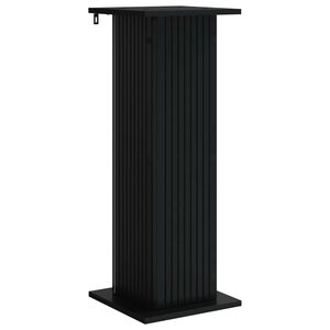 vidaXL Plantenstandaard Zwart 30,5 x 30 x 80,5 cm Bewerkt hout