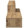 vidaXL TV-stand 150x25x28,5cm Bewerkt hout