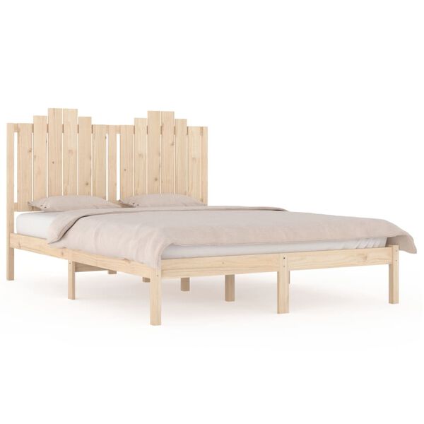 vidaXL Bedframe massief grenenhout 180x200 cm