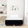 vidaXL Boxspringbed met matras Zwart 120 x 190 cm Stof
