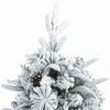 vidaXL Kunstmatige Inklapbare Kerstboom Groen 120 cm PE en PVC