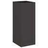 vidaXL Plantenbak 32x29x75 cm staal zwart