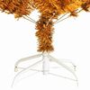 vidaXL Kerstboom met 150 LED met standaard Goud 120 cm PET