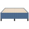 vidaXL Boxspringbed Blauw 120 x 200 cm Fluweel